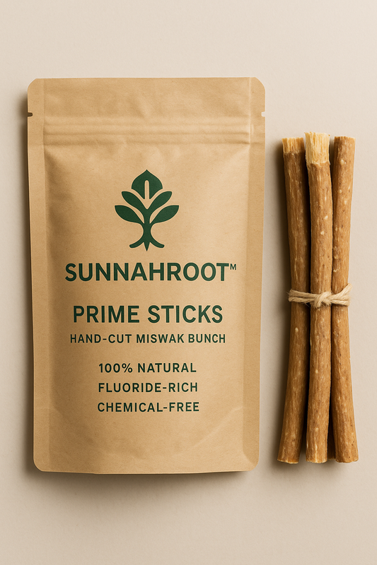 🌿SunnahRoot Prime Sticks - Hand-Cut Miswak Bunch